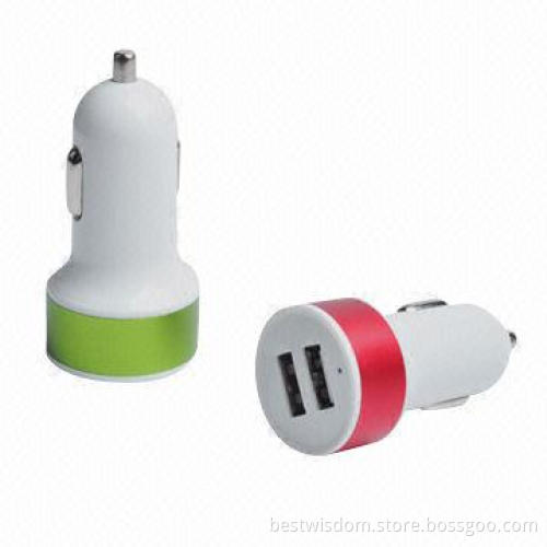 USB Power Adapter for Mobile Phone and iPod Series, Available in Various Colors